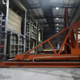 室式蓄熱高錳鋼淬火爐配取料機(jī)