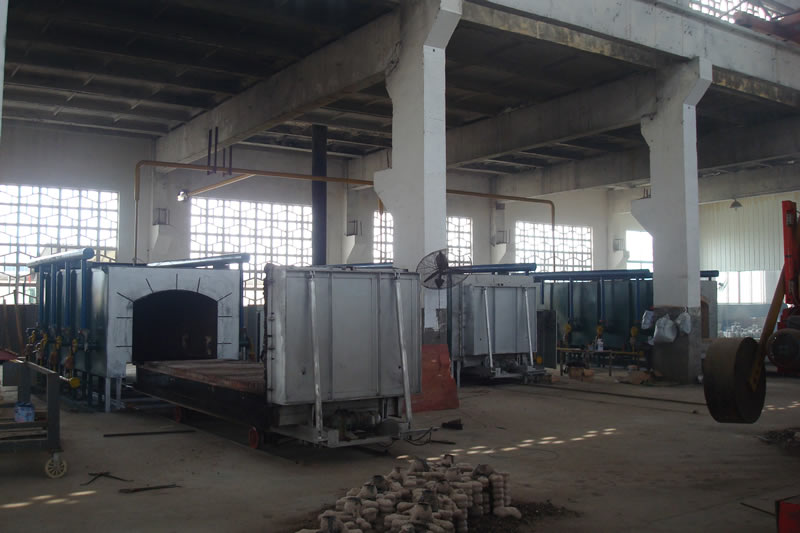 臺(tái)車式模殼焙燒爐